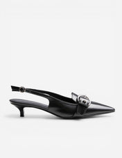 Slingback Skor Svart