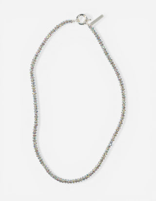 Skinny Diamond Halsband Silver
