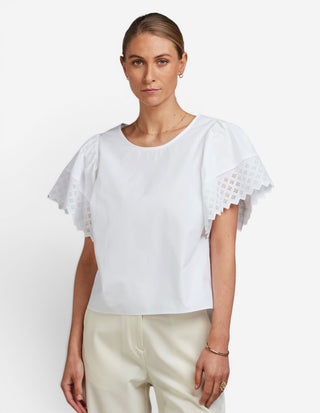 Leona Blus Vit