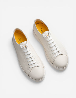Sneakers Kalvskinn Vit