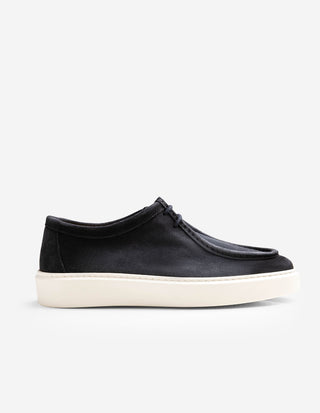 Lace-up Skor Mocka Mörkblå