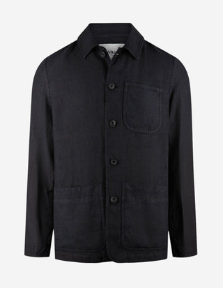 Constantin Overshirt Linne Navy