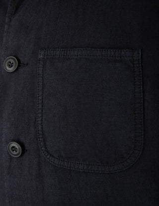 Constantin Overshirt Linne Navy