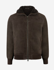 Blouson Jacka Shearling Brun
