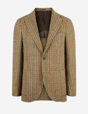 Firenze Blazer Moon Tweed Hundtand Beige/Grön