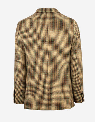 Firenze Blazer Moon Tweed Hundtand Beige/Grön