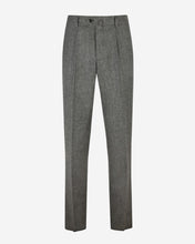 Firenze Byxa Frontveck Moon Tweed Fiskben Grå