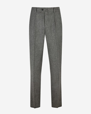 Firenze Byxa Frontveck Moon Tweed Fiskben Grå