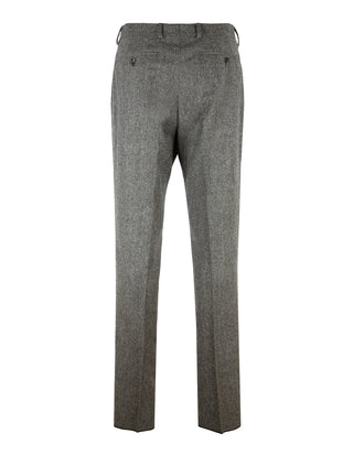 Firenze Byxa Frontveck Moon Tweed Fiskben Grå