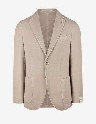 Jack Regular Kavaj Bomull Beige