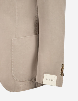 Jack Regular Kavaj Bomull Beige