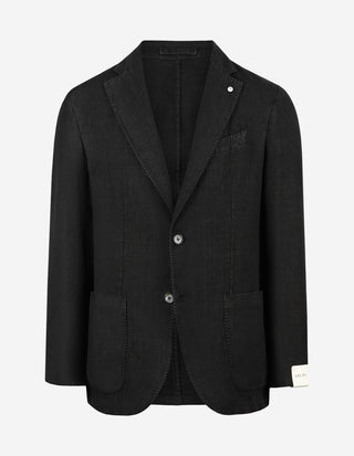 Jack Regular Kavaj Linne Svart