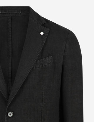 Jack Regular Kavaj Linne Svart