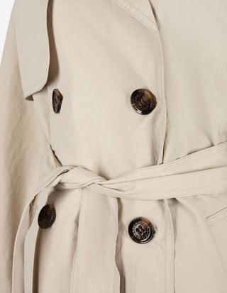 Layla Trenchcoat Ljusbeige