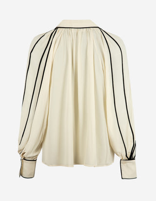 Bea Blus Benvit/Svart