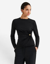 Mailey Top Svart