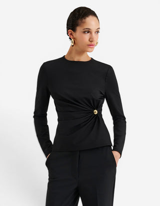 Mailey Top Svart