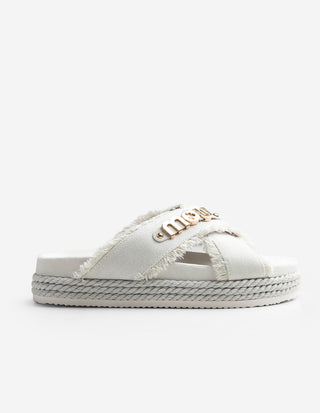 Bio Rope Sandal Ljusbeige