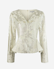 Jaquard Top Benvit/Silver