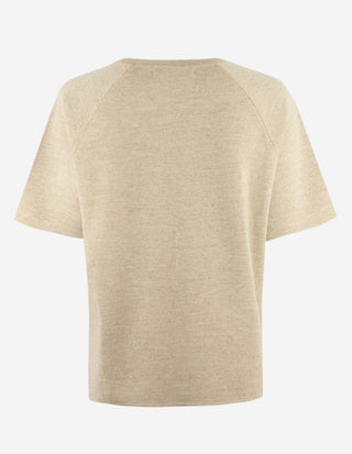 Quinn Top Ljusbeige