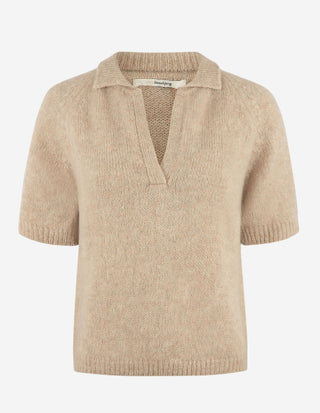 Zelda Top Alpacka Ljusbeige