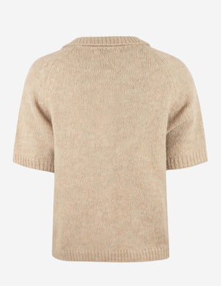 Zelda Top Alpacka Ljusbeige