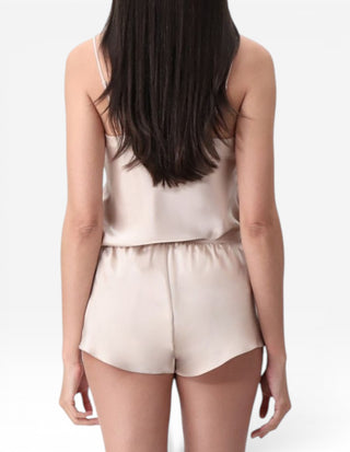 Shorts Siden Champagne