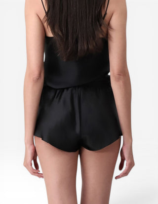 Shorts Siden Svart