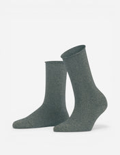 Shiny Sock Strumpor Gråbeige