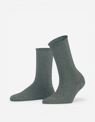 Shiny Sock Strumpor Gråbeige