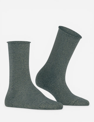 Shiny Sock Strumpor Gråbeige
