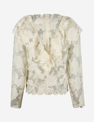 Sansa Blus Benvit