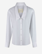 Summer Blus Bomull Vit