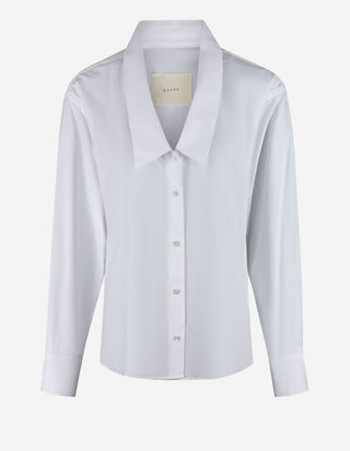 Summer Blus Bomull Vit