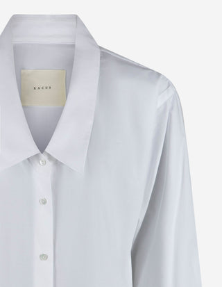 Summer Blus Bomull Vit