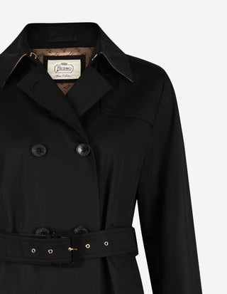 Lungo Trenchcoat Svart