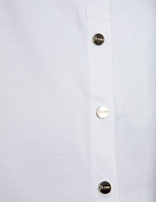 T-Shirt Premium Bomull Vit