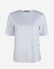 T-Shirt Premium Bomull Vit
