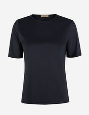T-Shirt Premium Bomull Marinblå