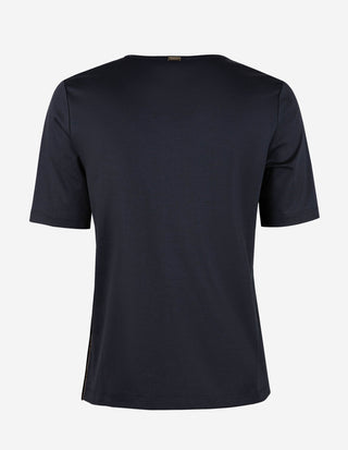 T-Shirt Marinblå