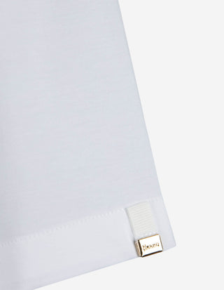 T-Shirt Bomullsstretch Vit