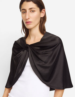 Pinlos Poncho Svart One Size