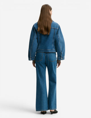 Villies Jeansjacka Denimblå