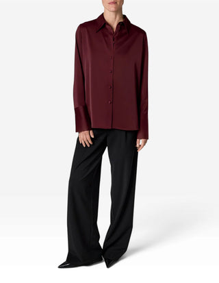 Leonie Blus Burgundy