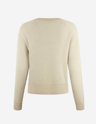 Shirin Tröja Cashmere Ljusbeige