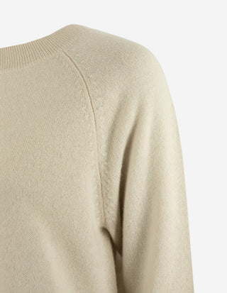 Shirin Tröja Cashmere Ljusbeige