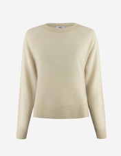 Shirin Tröja Cashmere Ljusbeige