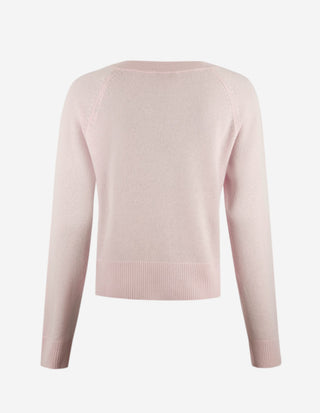Shirin Tröja Cashmere Ljusrosa