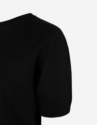 Signe T-Shirt Ull/Kashmir Svart