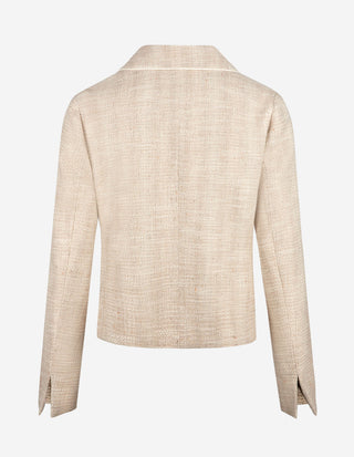 Olivia Kavaj Bouclé Creme/Beige
